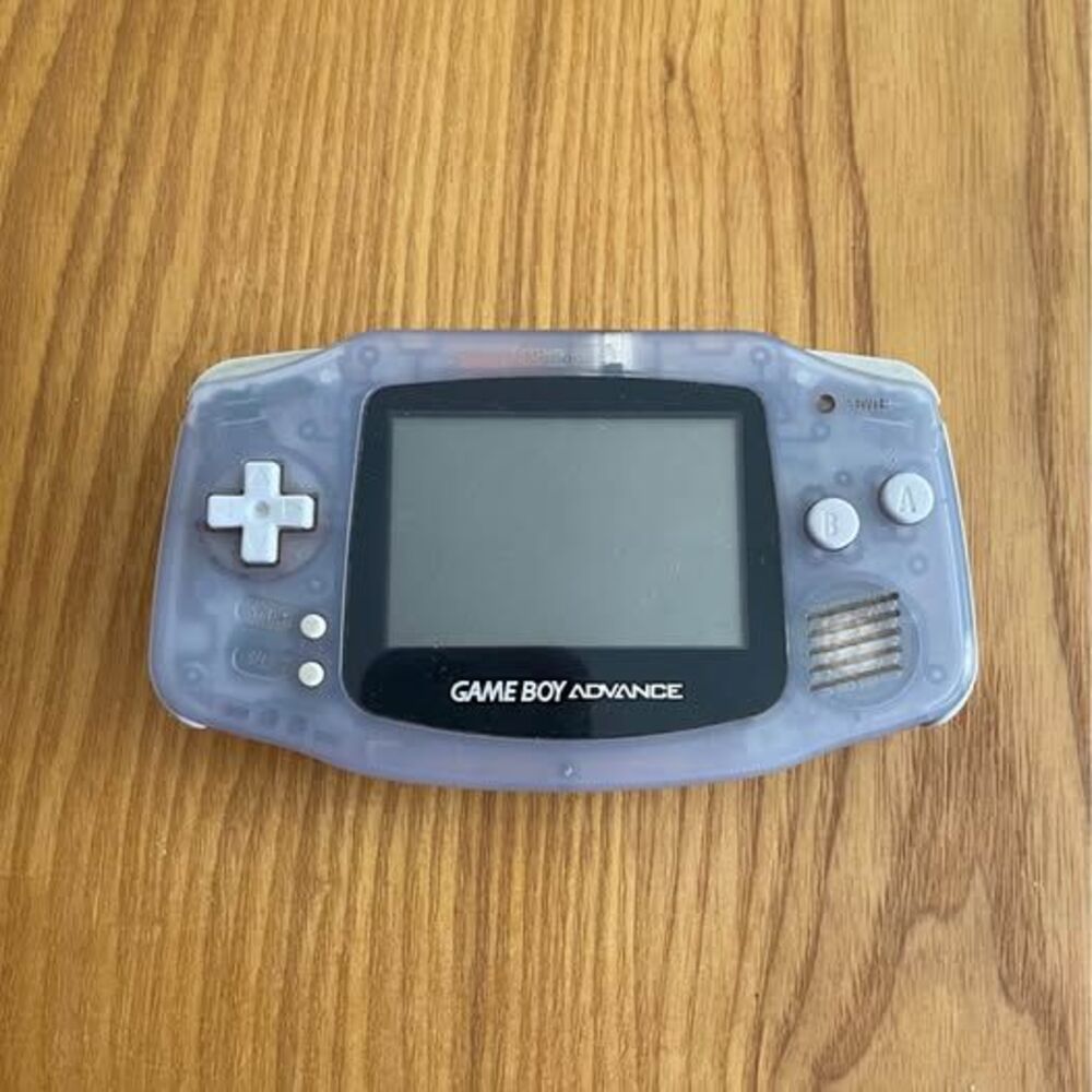 Clear Nintendo Gameboy advance -working no cords